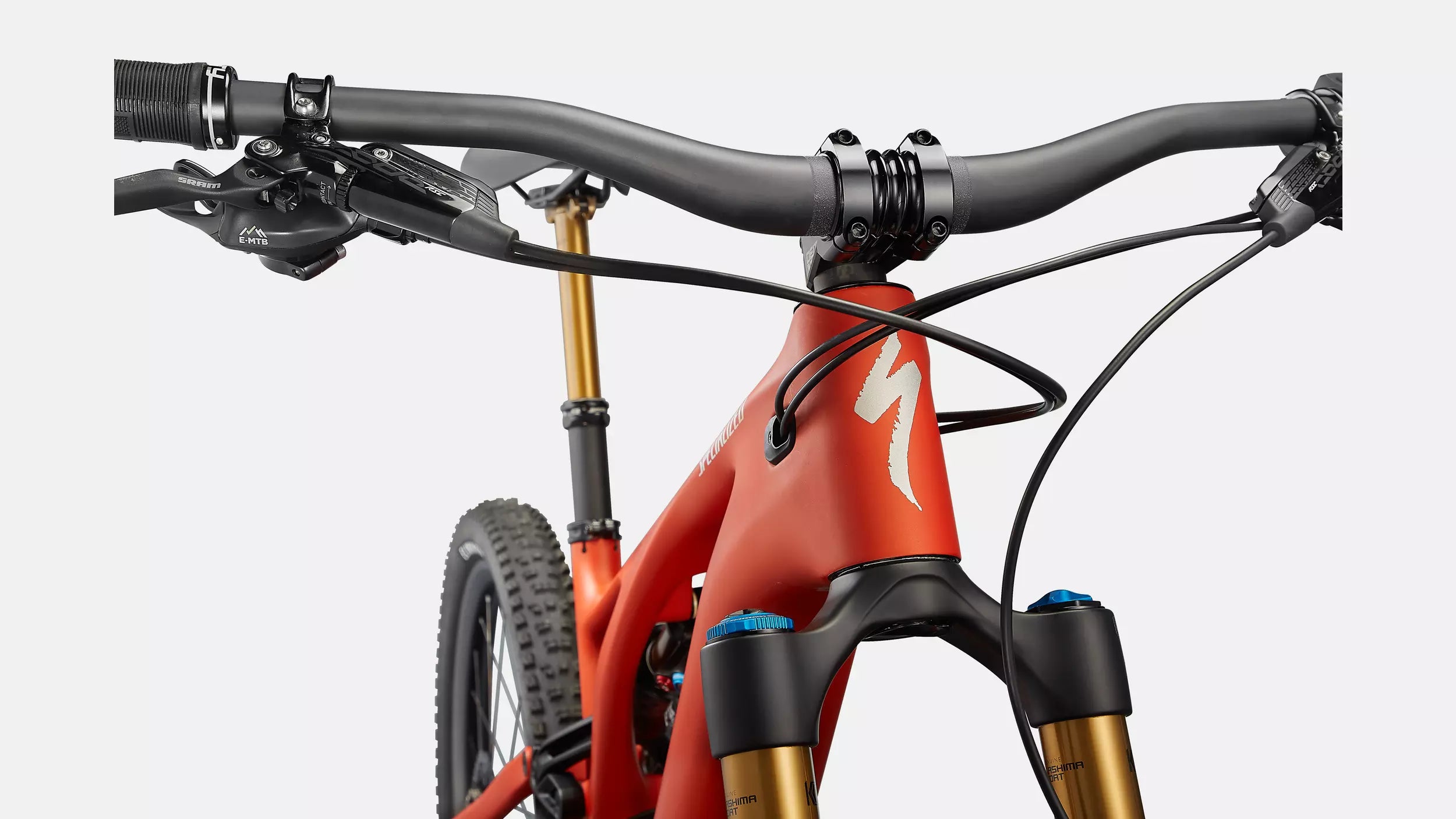 Bicicleta Turbo Levo Pro Carbon, Roja