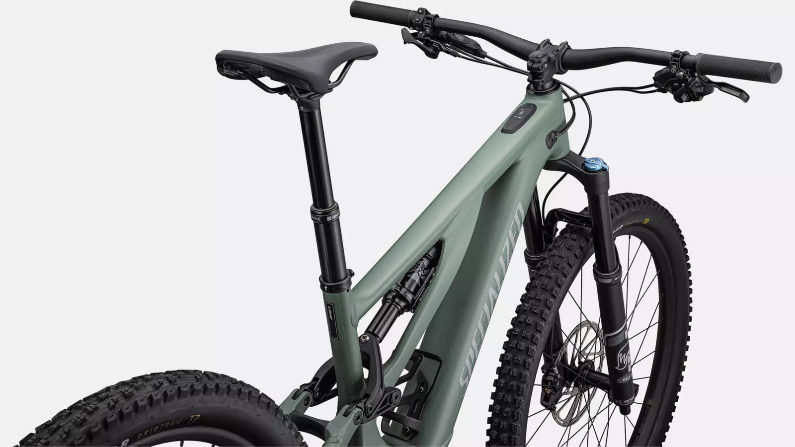 Bicicleta Turbo Levo Comp Alloy, Sage Green/Cool Grey