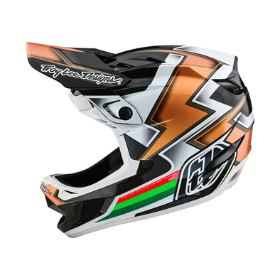 Casco D4 Carbon Ever Negro Dorado