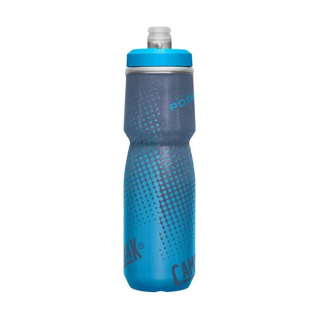 Botella Caramañola Bicicleta, Podium® Chill™ de 710ml, Blue Dot