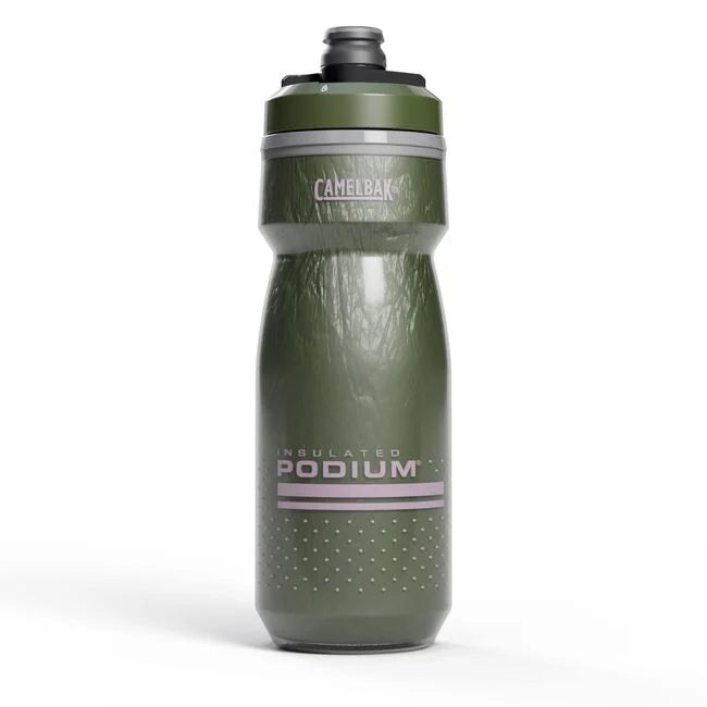 Botella Caramañola Bicicleta, Podium® Chill™ de 620ml, Deep Fern