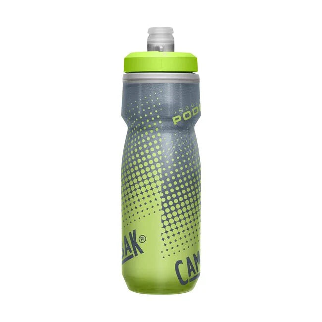 Botella Caramañola Bicicleta, Podium® Chill™ de 620ml, Yellow Dot