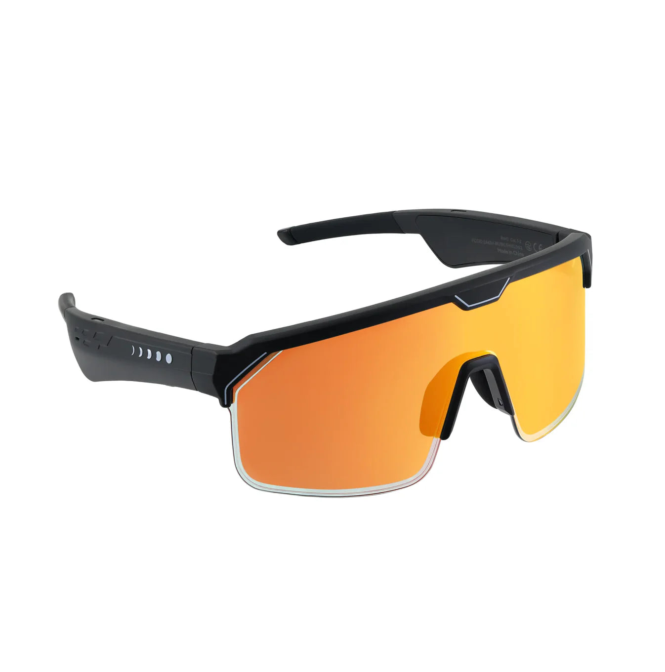Gafas Music Shield Gen 2, Black/Fire