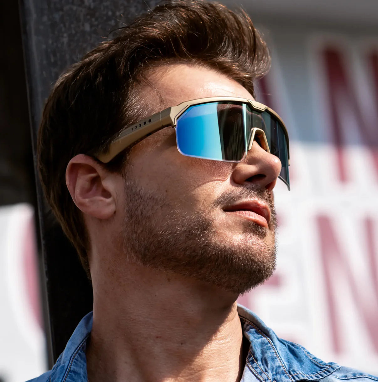Gafas Music Shield Gen 2, Gold/Gold