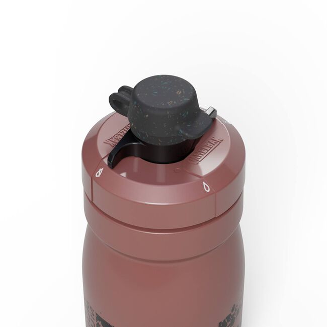 Botella Caramañola Bicicleta, Podium® Dirt Series Chill™ de 440ml, Sierra Red