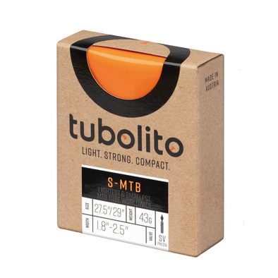 Neumático S-Tubo MTB 27.5x1.8-29x2.5" PV 42mm, Naranja