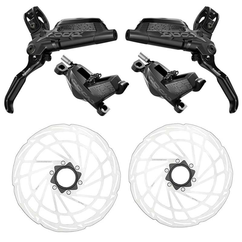 SET FRENOS CODE R + ROTOR CL 203MM