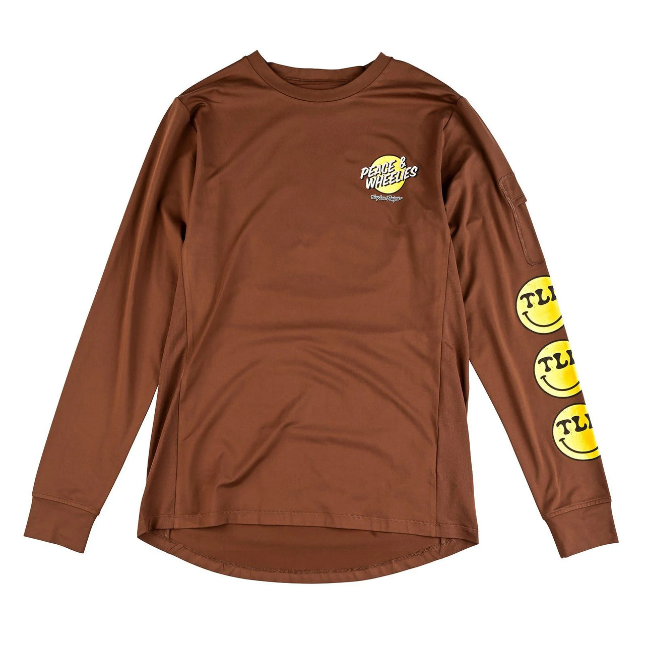 JERSEY RUCKUS LS WHEELIES CHOCOLATE