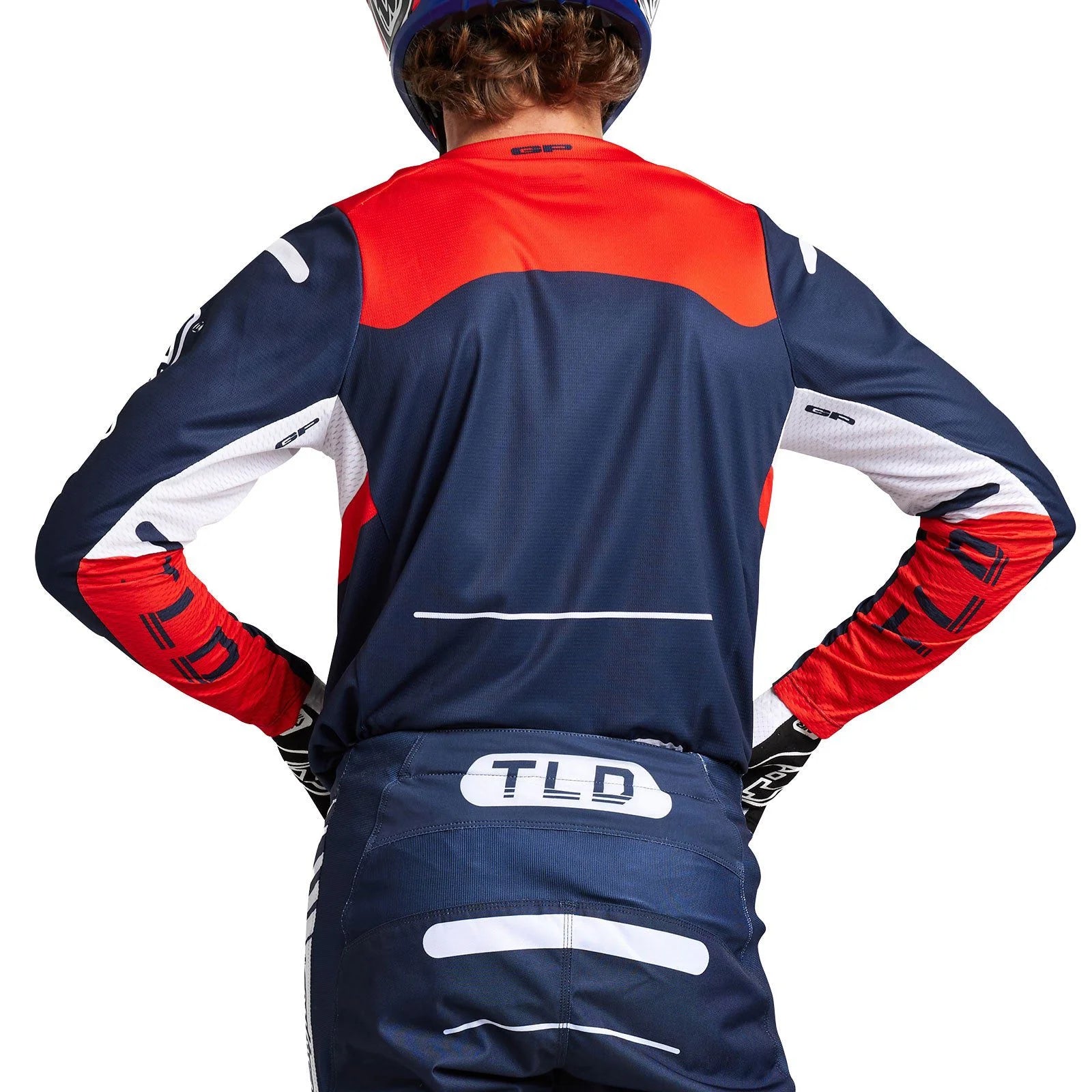 JERSEY GP PRO BLENDS NAVY ORANGE