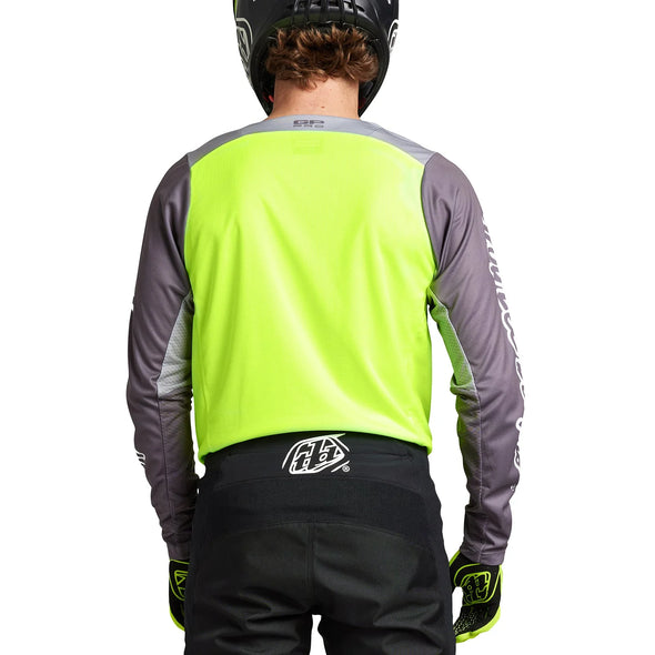 JERSEY GP PRO BOLTZ SILVER GLO GREEN