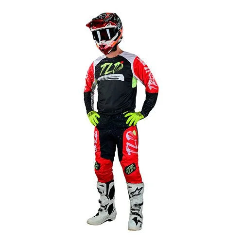 Jersey Gp Pro Partical Black/Glo Red