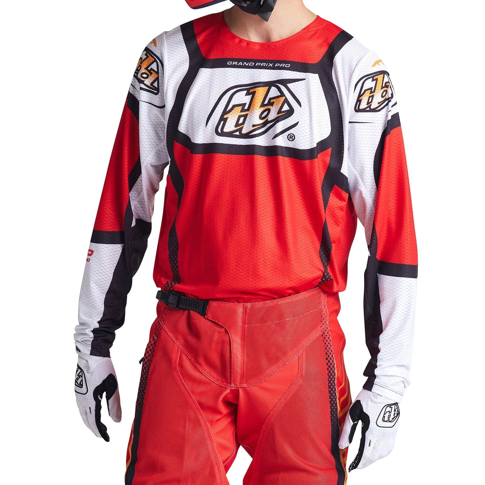 JERSEY GP PRO AIR BANDS RED WHITE
