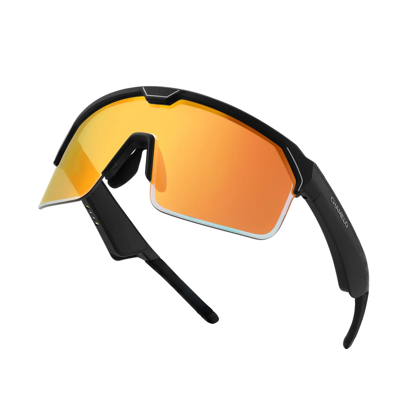 Gafas Music Shield Gen 2, Black/Fire