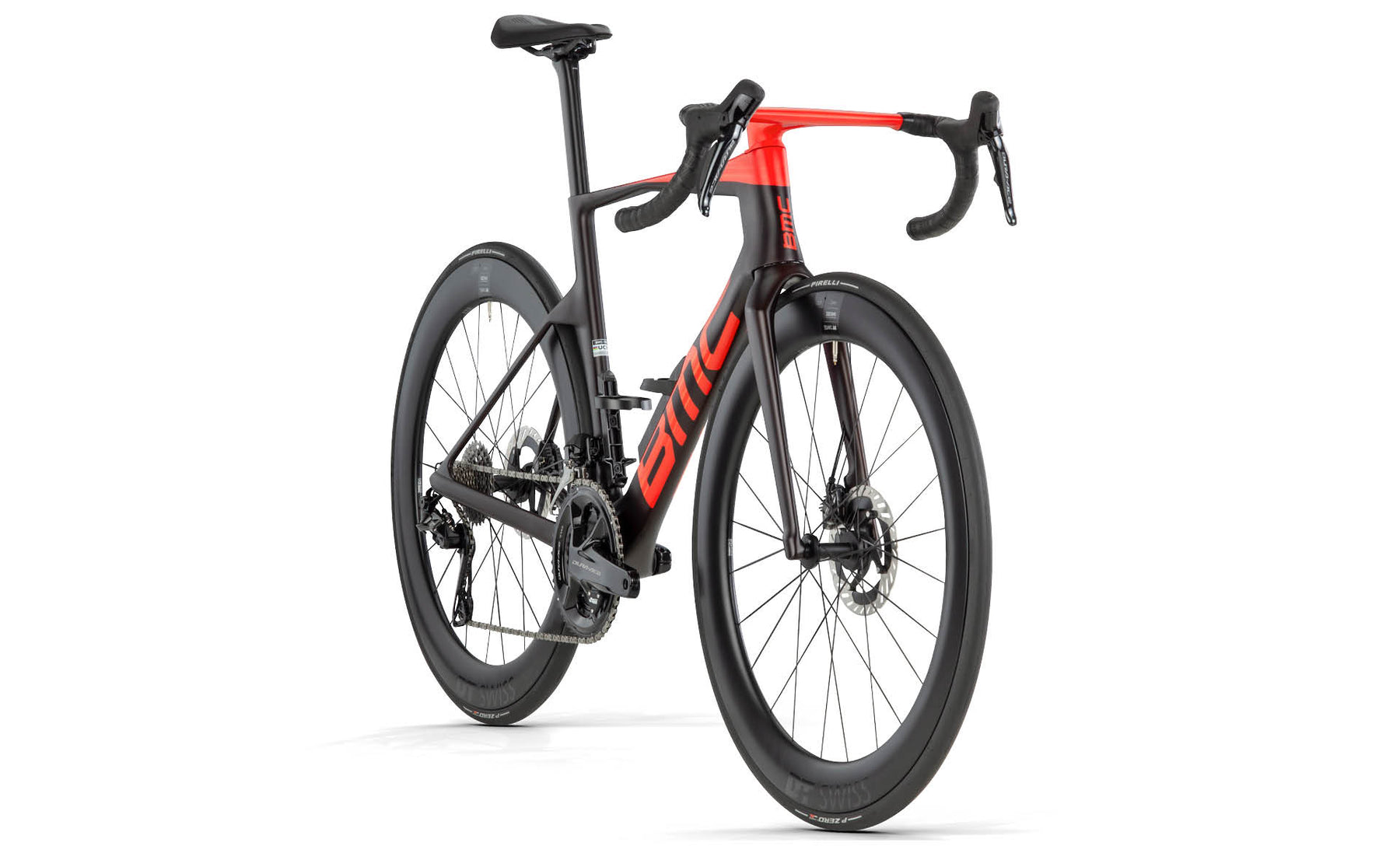 Bicicleta Teammachine R 01 TWO MAROON CARBON / NEON RED 2024