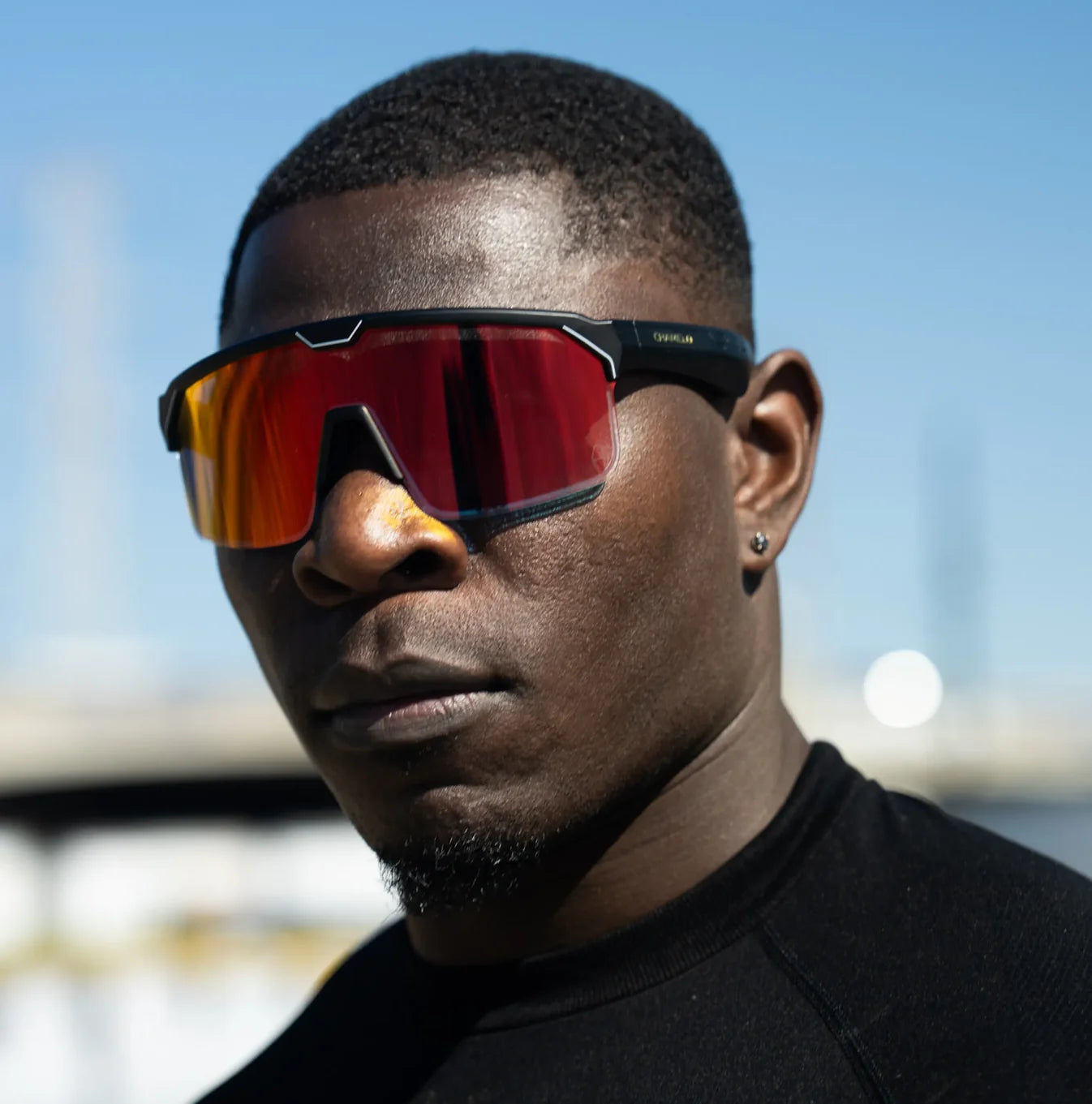 Gafas Music Shield Gen 2, Black/Fire