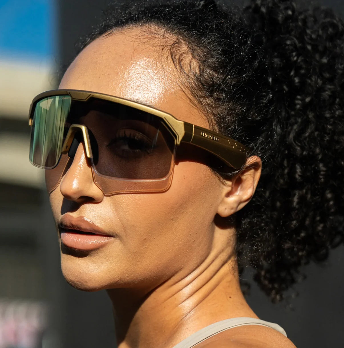 Gafas Music Shield Gen 2, Gold/Gold
