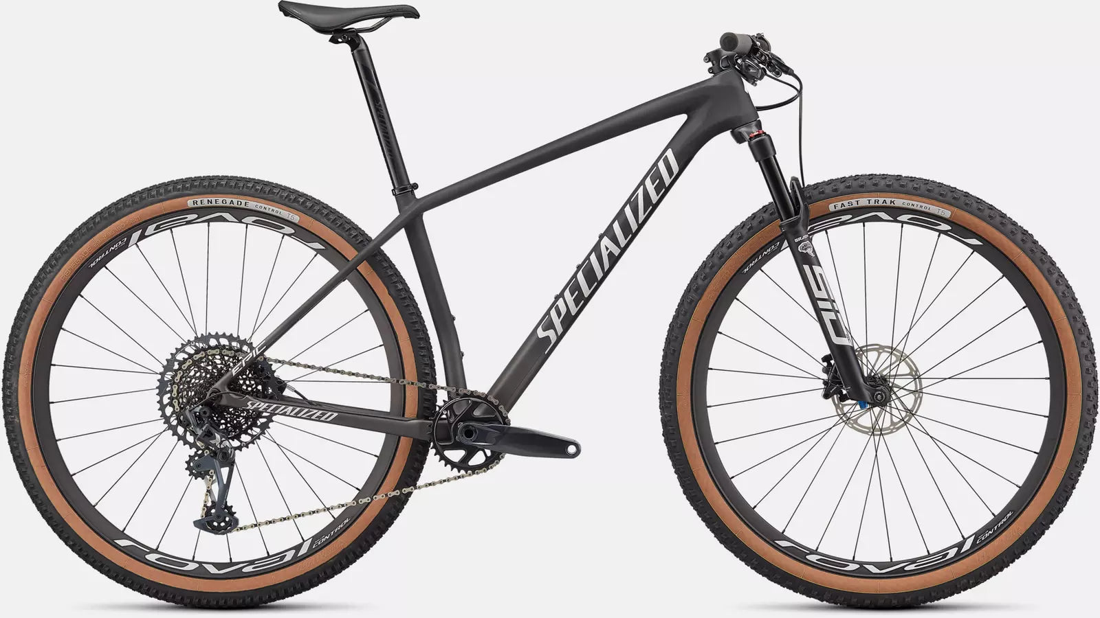 Bicicleta Epic Hardtail Expert, Satin carbon/Smoke gravity fade