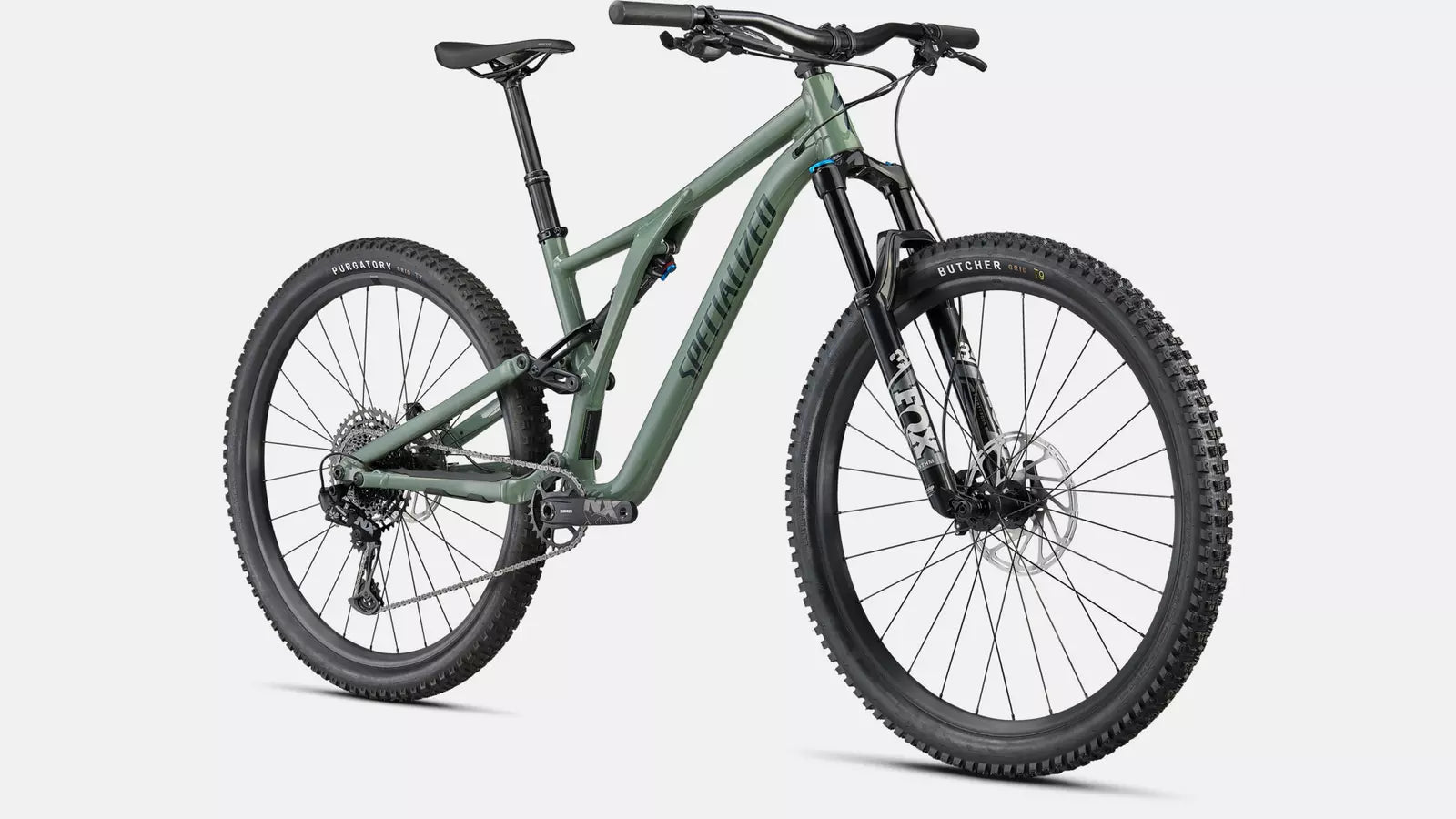 Bicicleta Stumpjumper Comp Alloy, Gloss sage green/Forest green