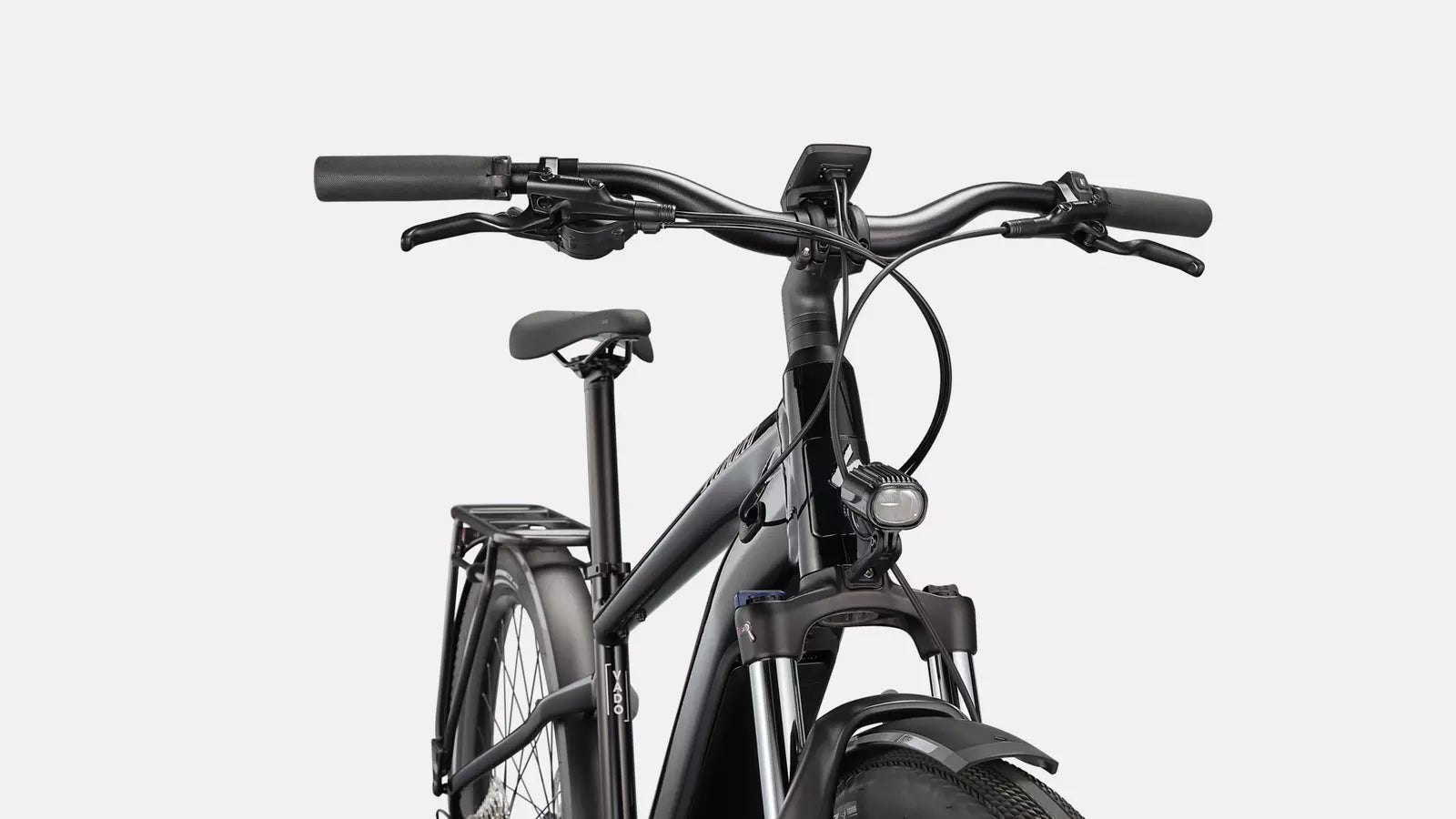 Bicicleta Turbo Vado 3.0, Cast Black/Silver Reflective