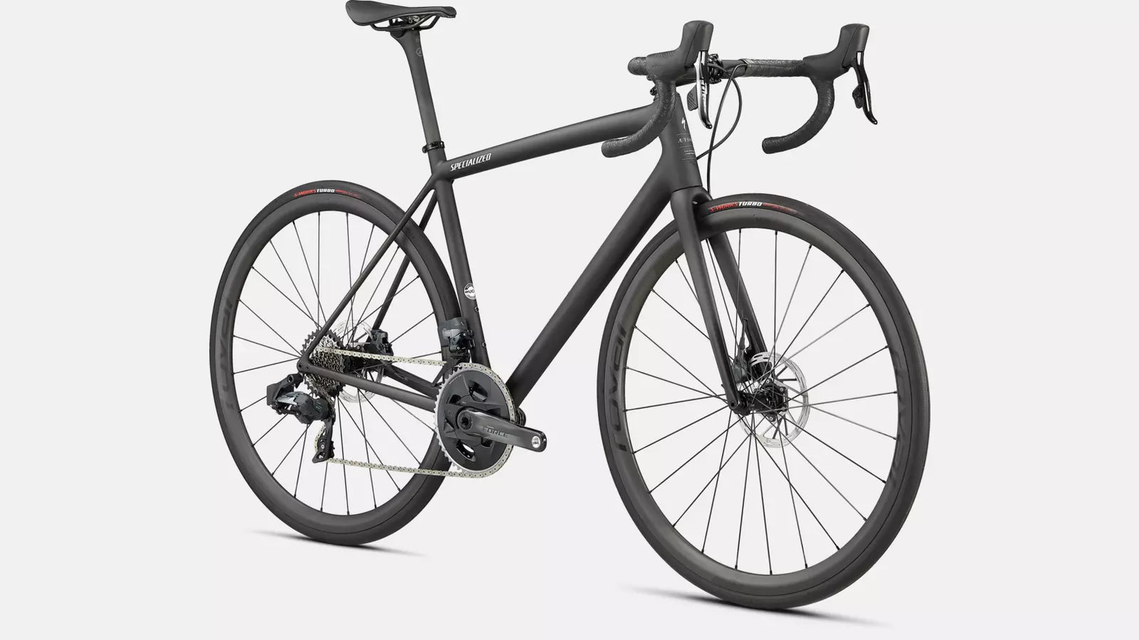 Bicicleta Aethos Pro-SRAM Force eTap AXS, Carbon/Flake Silver