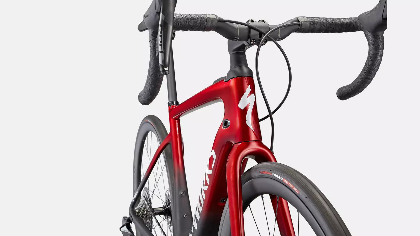 Bicicleta S-Works Turbo Creo SL, Red Tint/Spectraflair
