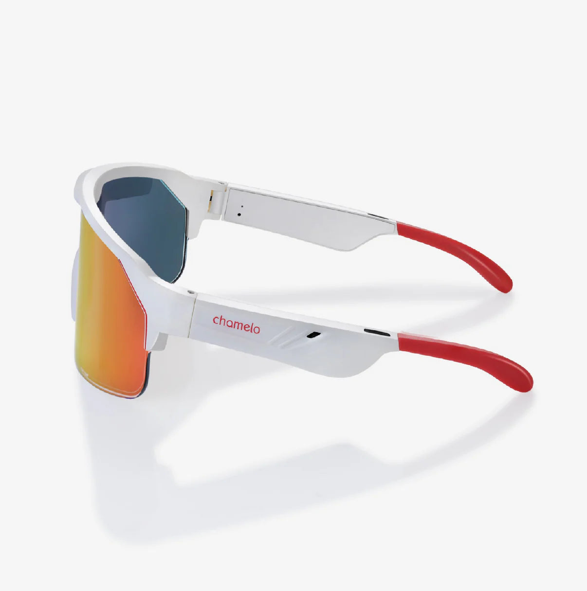 Gafas Music Shield, White/Fire