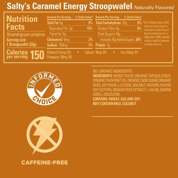 Energy Stroopwafel - Salty’s Caramel