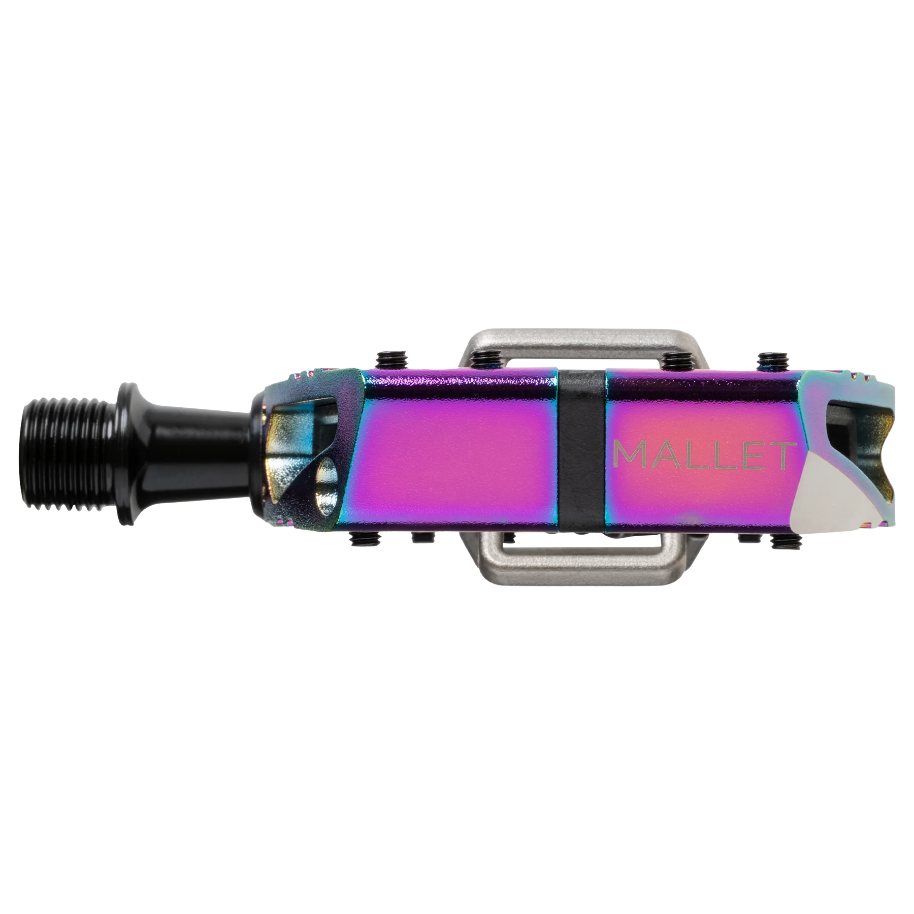 Mallet Enduro Clip-In Pedals - Limited Edition Oil Slick