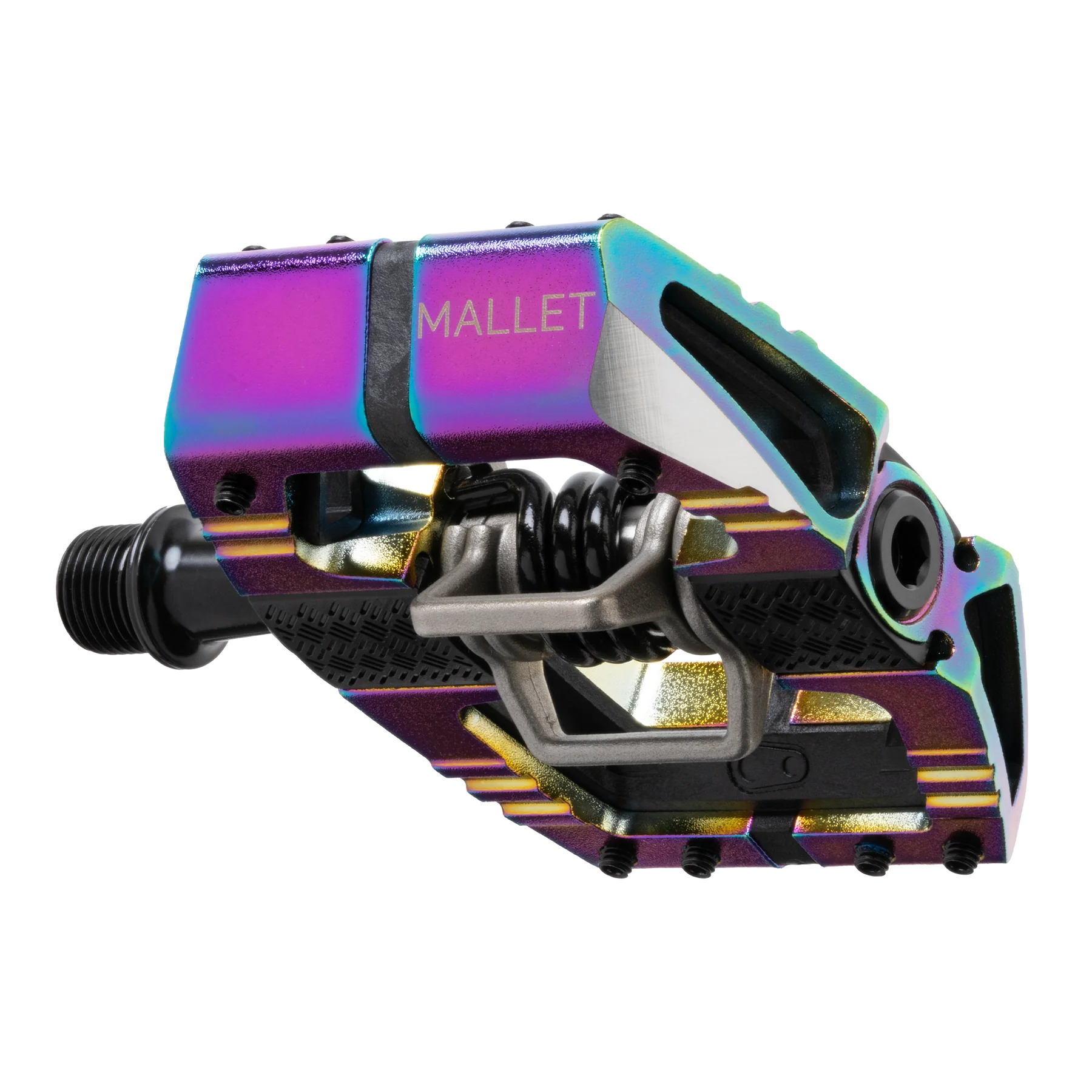 Mallet Enduro Clip-In Pedals - Limited Edition Oil Slick