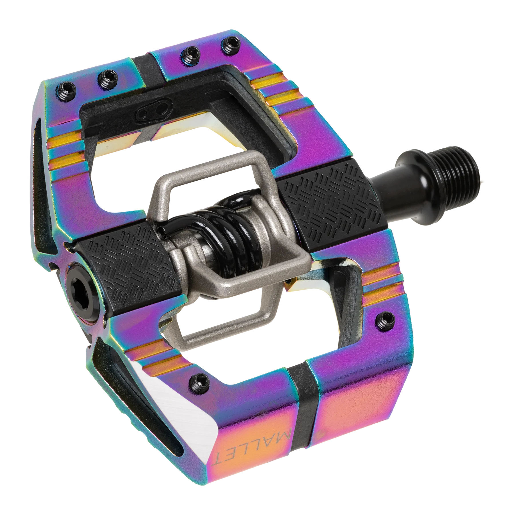 Mallet Enduro Clip-In Pedals - Limited Edition Oil Slick