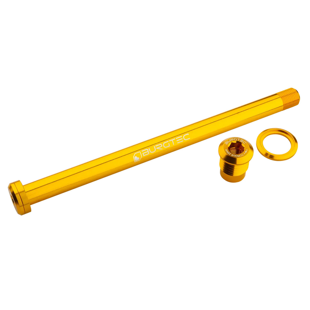 Eje Pasante Trasero - 180mm x 12mm 1.00mm Pitch, Burgtec Bullion