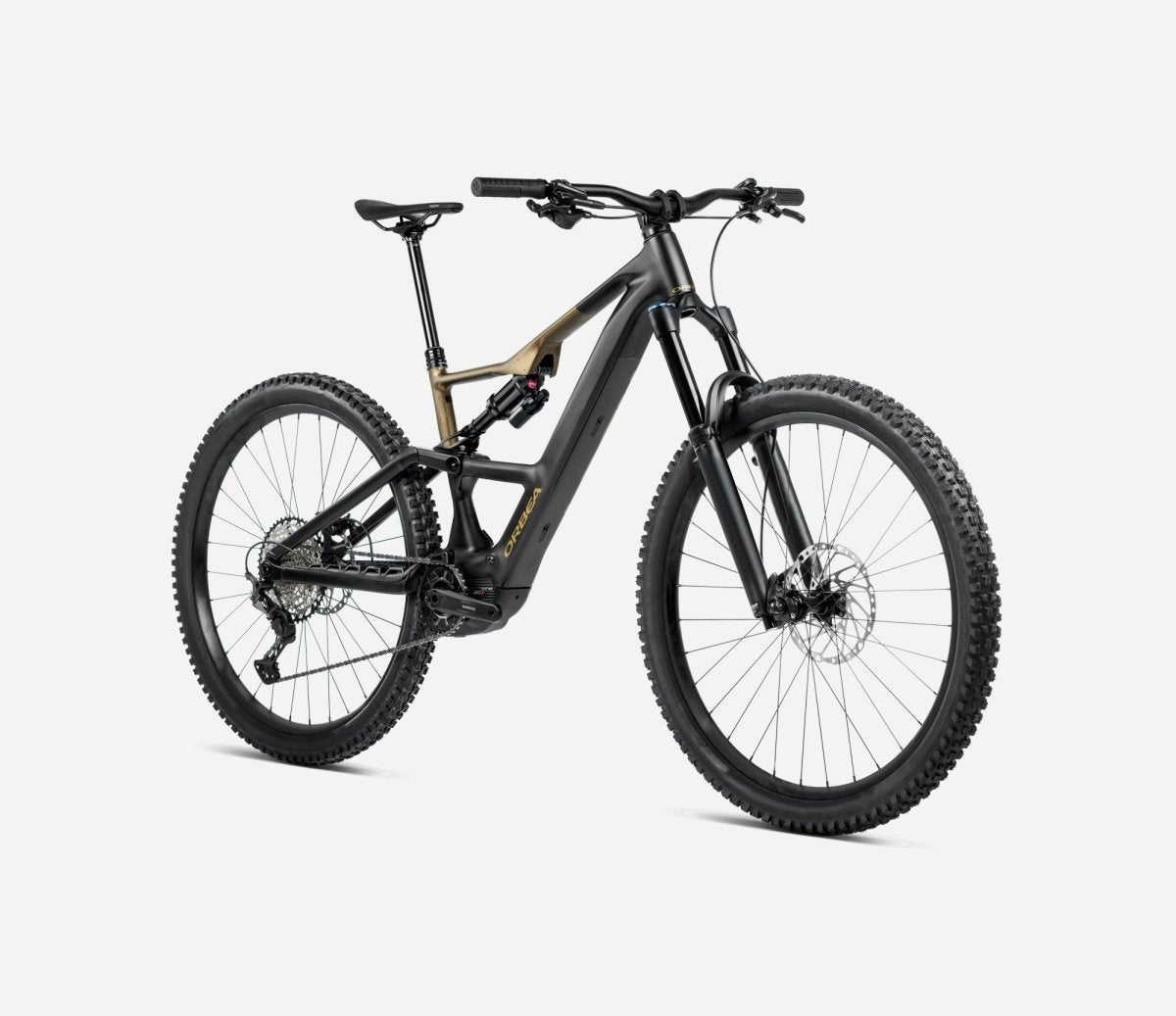Bicicleta RISE LT H10, Negro/Verde Oliva - 2025 - Pidiendo Pista