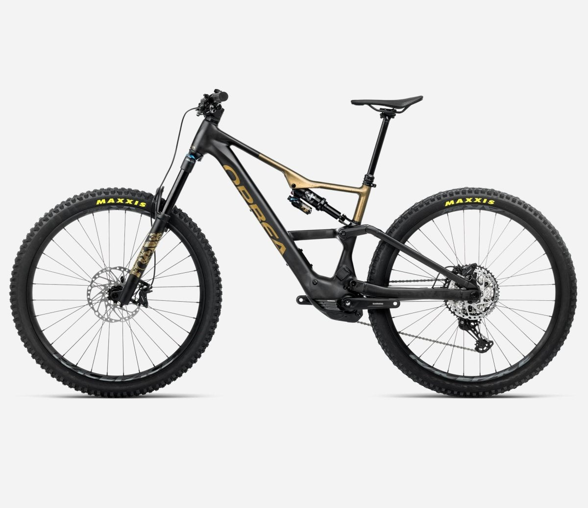 Bicicleta RISE LT H10, Negro/Verde Oliva - 2025 - Pidiendo Pista