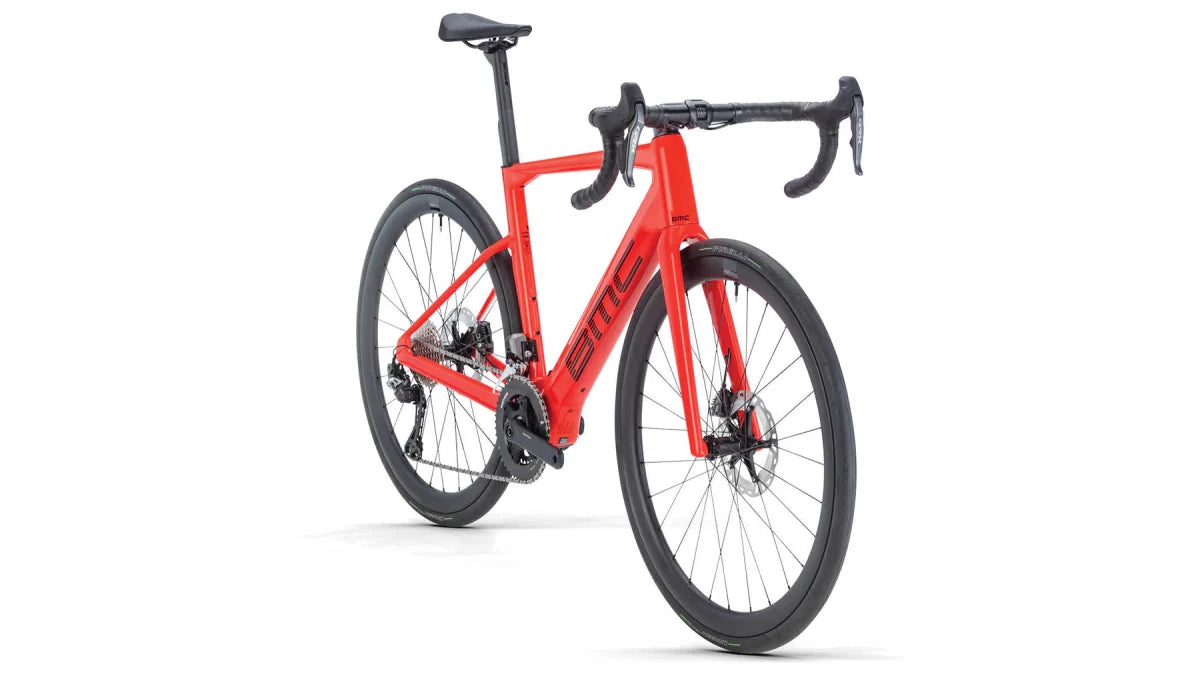 Bicicleta Roadmachine 01 THREE METALLIC RED BROWN / WHITE 2024 - Pidiendo Pista