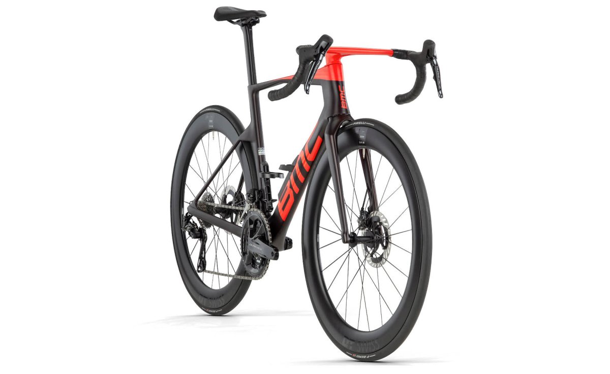 Bicicleta Teammachine R 01 TWO MAROON CARBON / NEON RED 2024 - Pidiendo Pista