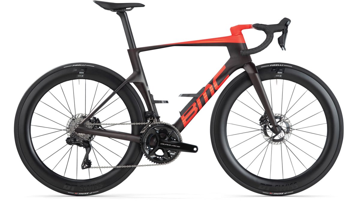 Bicicleta Teammachine R 01 TWO MAROON CARBON / NEON RED 2024 - Pidiendo Pista