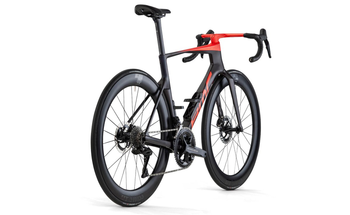 Bicicleta Teammachine R 01 TWO MAROON CARBON / NEON RED 2024 - Pidiendo Pista