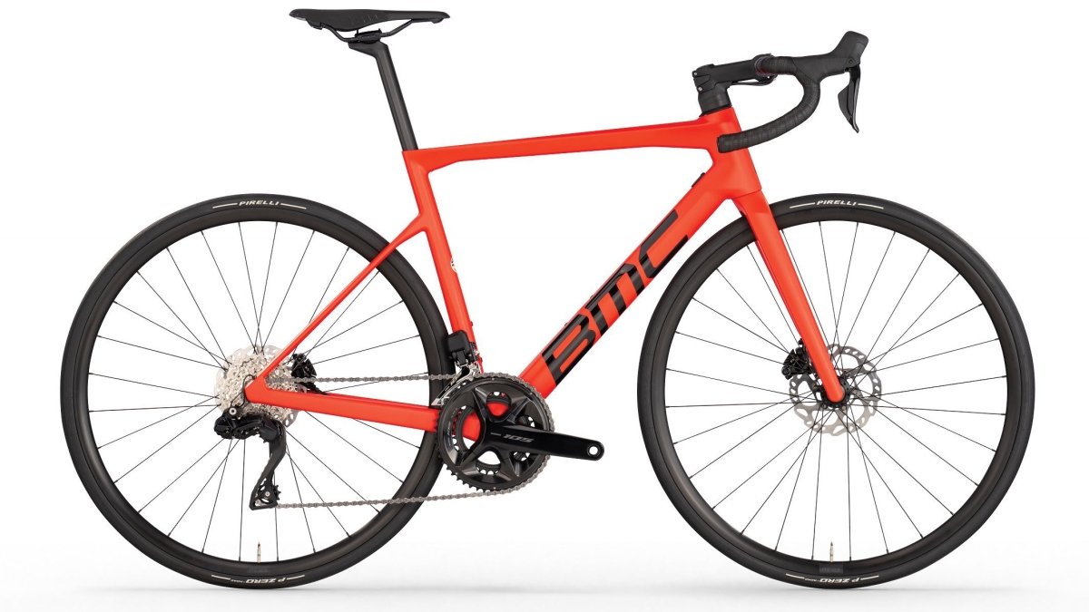 Bicicleta Teammachine SLR THREE Neon Red 2026 - Pidiendo Pista