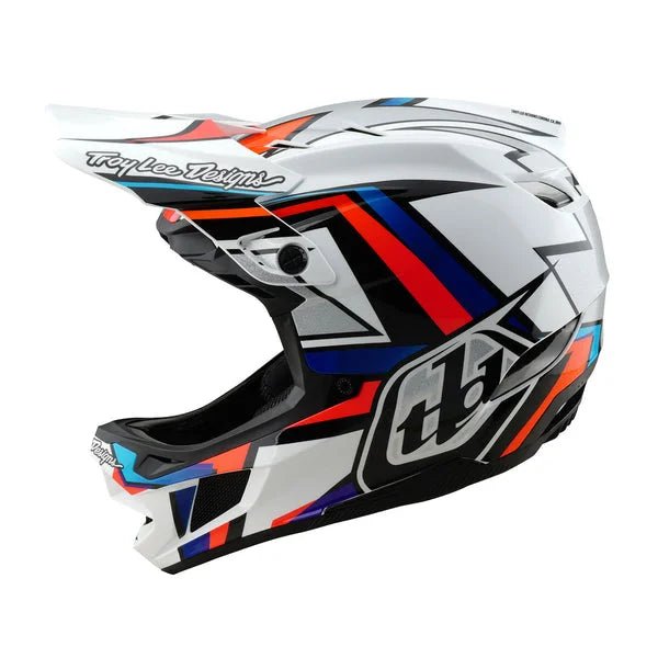 CASCO D4 COMPOSITE FRAMES WHITE SILVER - Pidiendo Pista