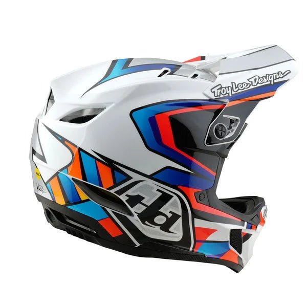 CASCO D4 COMPOSITE FRAMES WHITE SILVER - Pidiendo Pista