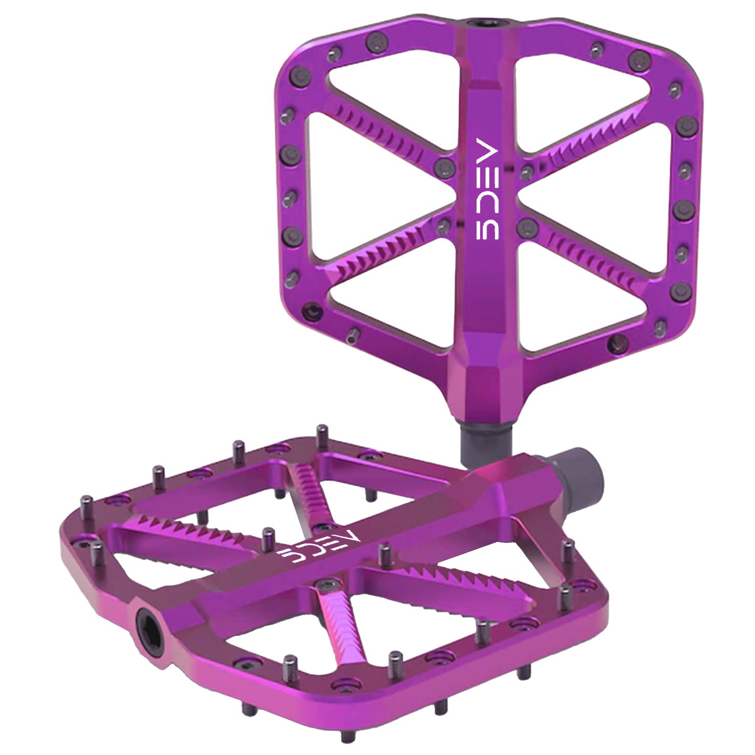 Pedales Trail/Enduro Flat, Purple