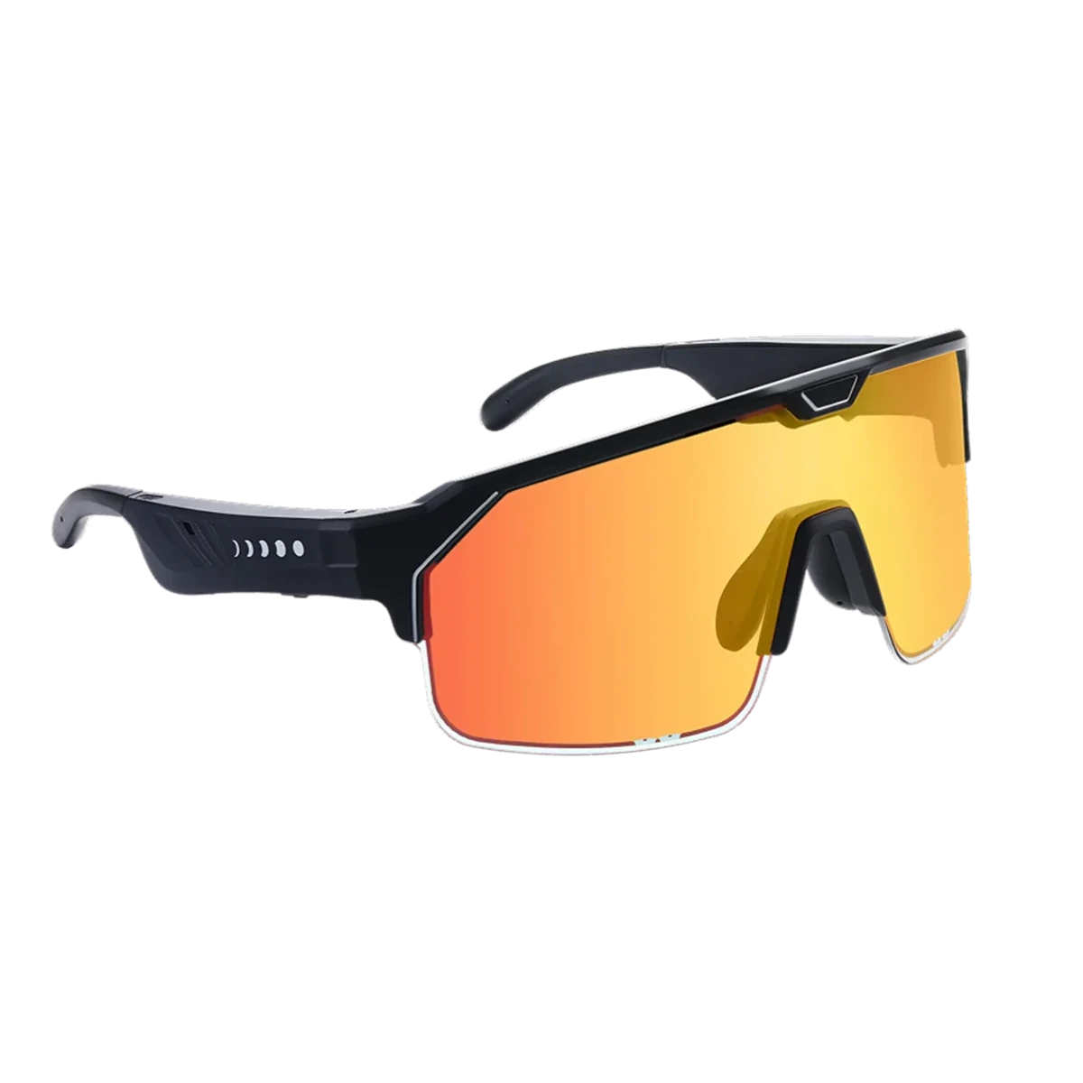 Gafas Music Shield, Black/Fire - Pidiendo Pista