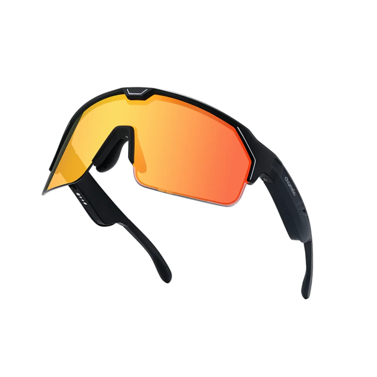 Gafas Music Shield, Black/Fire - Pidiendo Pista