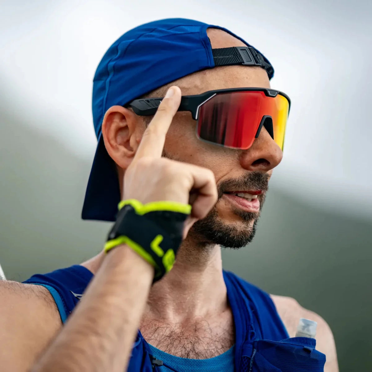Gafas Music Shield, Black/Fire - Pidiendo Pista