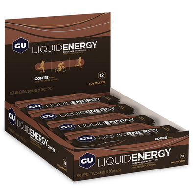 Gel Liquid Energy, Coffee, Caja 12