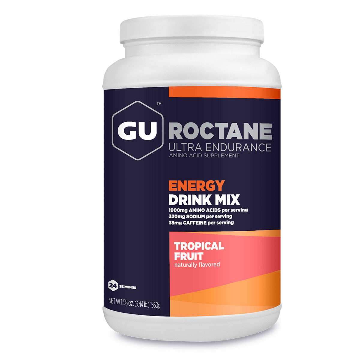 Roctane Drink Mix, Tropical Fruit, 24 Ser