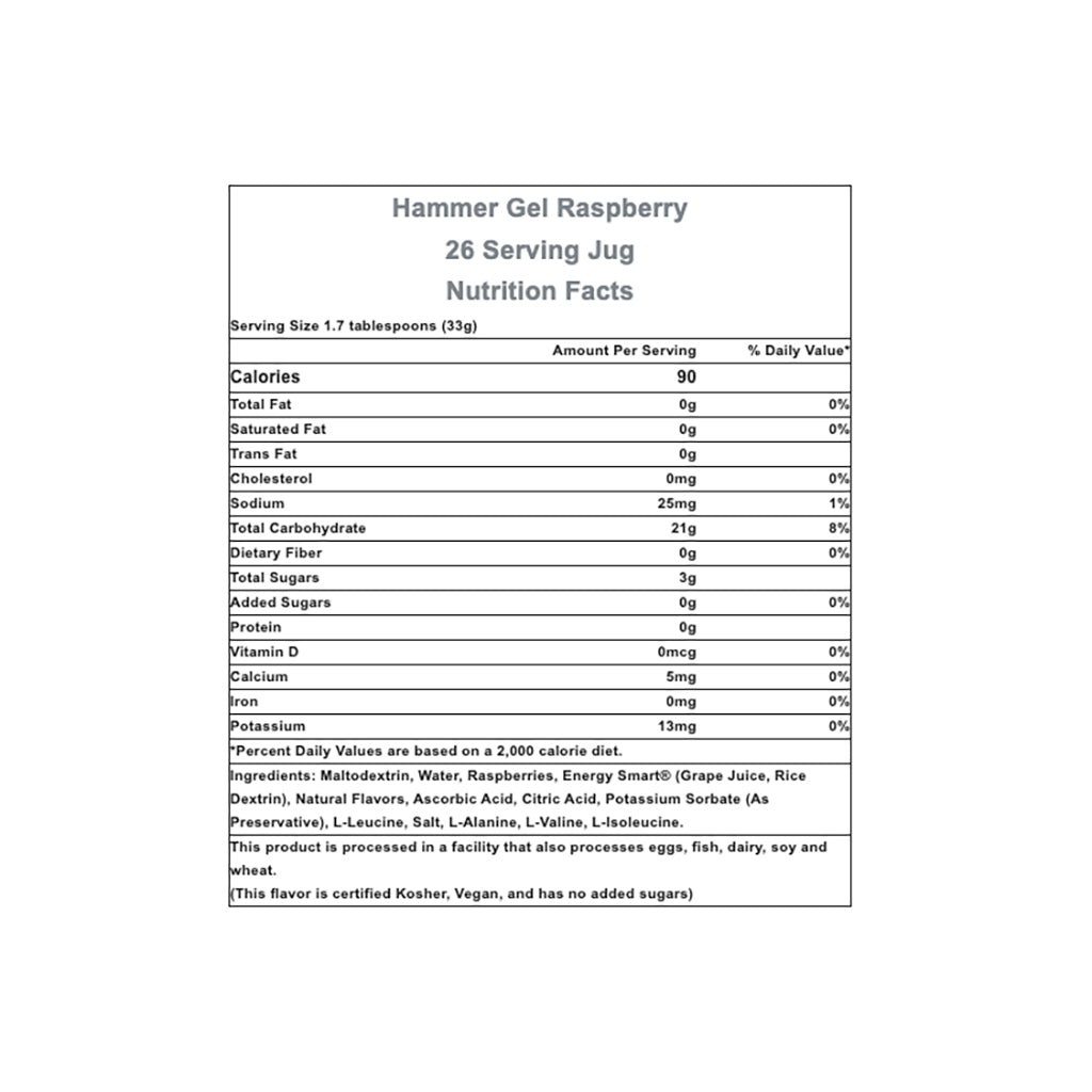 Gel, Raspberry, 1lb 14oz