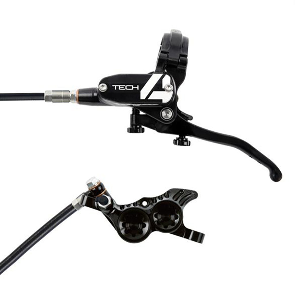 Freno Tech 4 E4 Disc Brake, Delantero y Trasero - 74mm, Negro