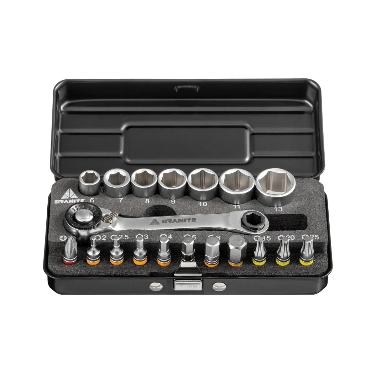 Kit Duet de Llave de Carraca con Puntas Hexagonales y Copas - Pidiendo Pista