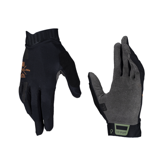 Guante MTB 1.0 GripR Mujer, Stealth